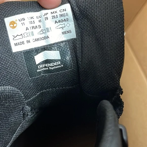 BNWT Mens Timberland boots Black size 11 - Picture 12 of 12